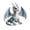 Blue#2, variant on DIY Patchwork Animal Kit, Mysterious Black Dark Dragon Patchwork Collection, All-In-One Sewing Accessories To Make Vivid Stereo Figurines (Black)