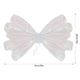 thumbnail image 3 of Decoración del hogar, decoración de habitaciones, decoración de paredes, alas de mariposa transparentes, alas de flores, decoración trasera con alas, decoraciones para fiestas., 3 of 6
