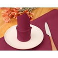 thumbnail image 4 of REGALWOVEN 6 Pack Polyester Cloth Napkins Dinner Napkins Cloth for Banquet Wine Red 19"x19", 4 of 6