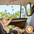 thumbnail image 2 of Munchkin Brica 360 Pivot Baby In-Sight Wide-Angle Adjustable Car Mirror, Crash Tested & Shatter Resistant, Black, 2 of 9