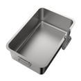 thumbnail image 4 of Caja de arena para gatos, orinal para gatos, acero inoxidable, semicerrado con asa de transporte lateral, orinal para gatos, inodoro, bandeja de arena Fernando Bandeja de arena para gatos, 4 of 8