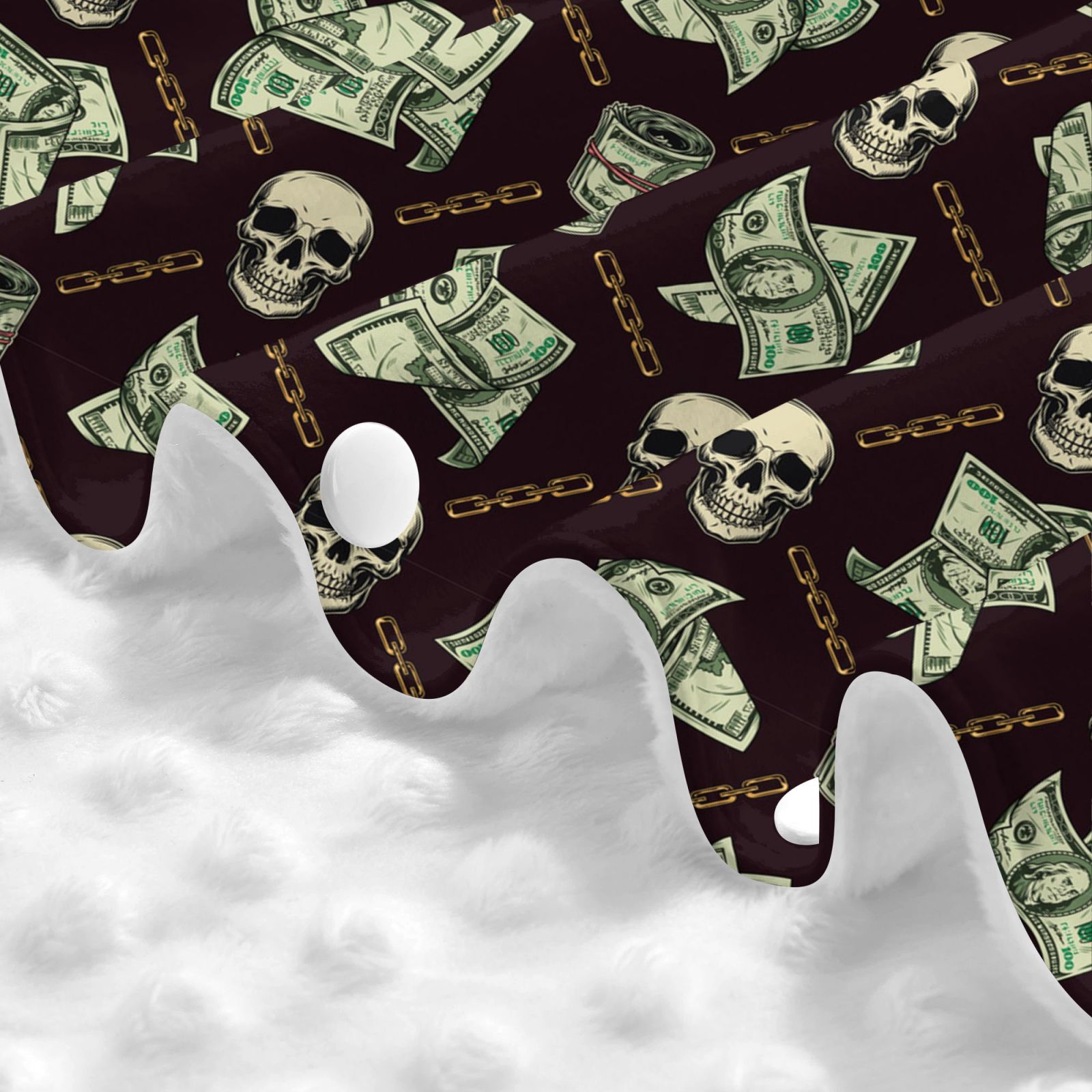 Car Seat Cover Baby - Skulls Gold Chains Dollar Breathable Infant Car Seat Cover for Baby Carseat, Lightweight Comfort Baby Essentials Must Haves Newborn Stuff for Girl Boy