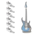 thumbnail image 1 of Durable Not Easy To Rust Long Service Life Tremolo Bridge Saddles, Electric Guitar Screw Bridge, For Guitar Fixed Bridge, 1 of 8
