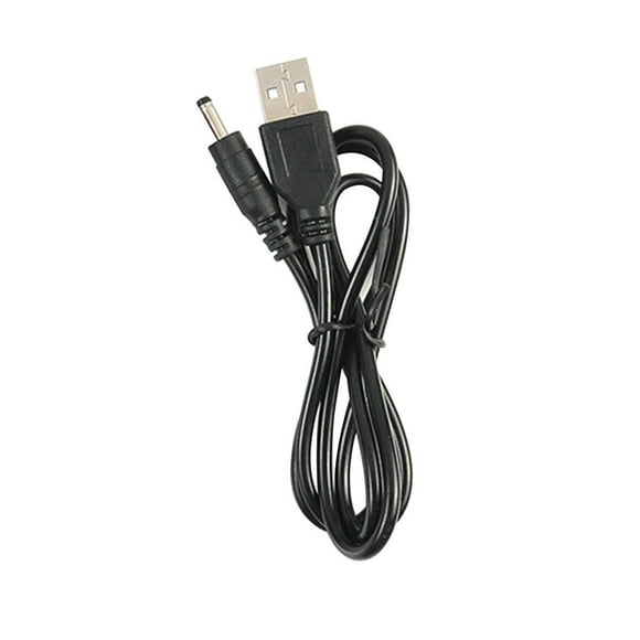 kurtrusly USB to DC Adapter Cable USB Charging Cable Converter Cord with 2 Male Connectors, 4.0x1.7mm