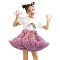 thumbnail image 1 of SXcggal One Robe Tutu Mode Enfant Couleur Unie Nœud Robe Tutu Fille Belle Mode Mignonne Robe Enfant, 1 of 3