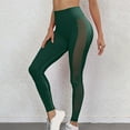 thumbnail image 6 of AXXD Yoga Pants for Women,Athletic Legging,Women Athletic Yoga Casual Stetch Shorts,Solid,High Waist Rise,Butt LiftingGreen,M (US:6), 6 of 6