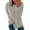 Silver, variant on Sweatshirt Women Solid Color Oversized Sweatshirts Round Neck Long Sleeve Hoodies Shirts Silver Drop Shoulder Basic Tops Fall Comfy Preppy Outfits M