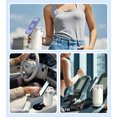 thumbnail image 2 of For Stanley Cup Accessory Magnetic Phone Holder for Quencher FlowState 40 OZ Tumbler Magsafe Phone Stand for Gym Office Home Car White Holder, 2 of 7