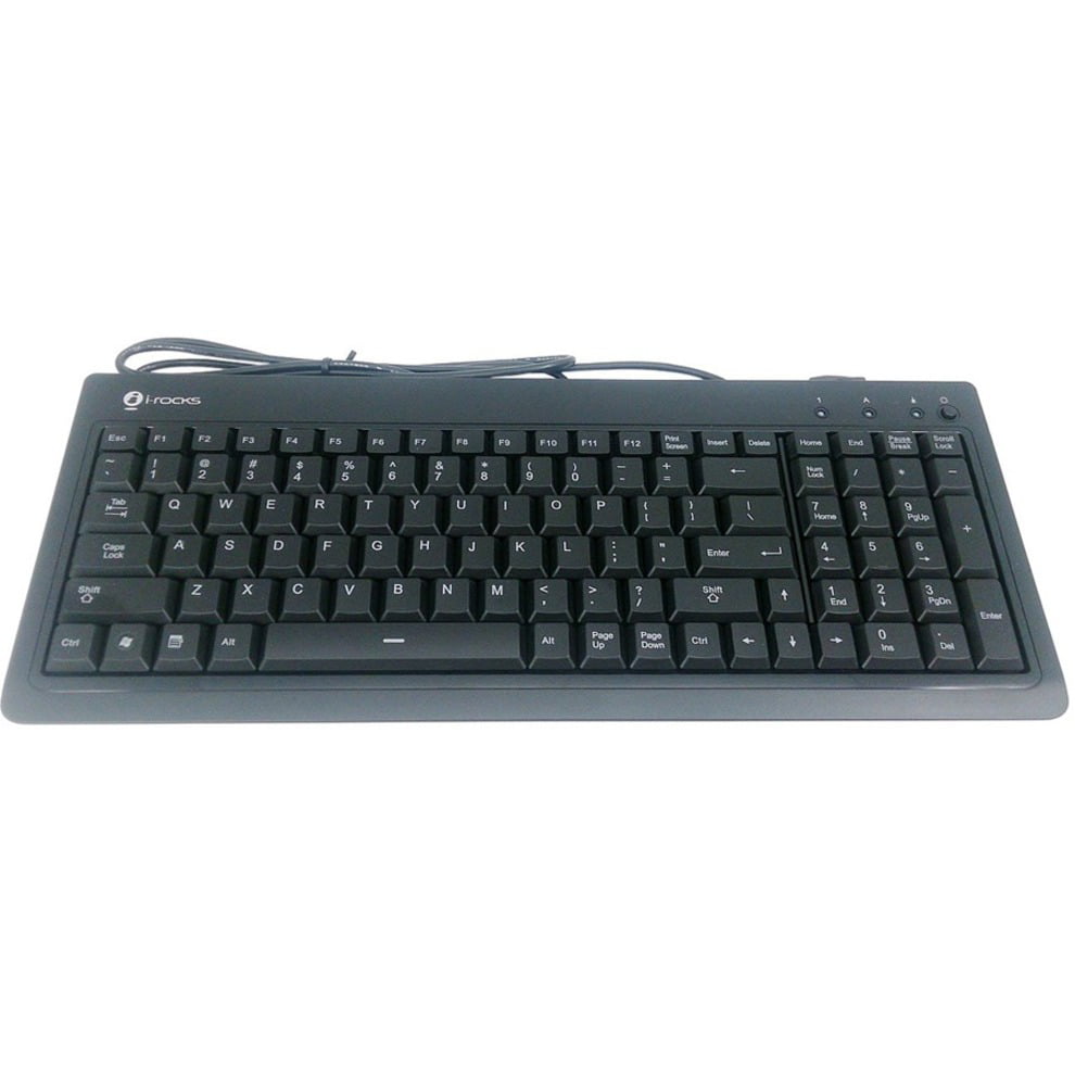 Buslink Media Kr-6820e-wh I-rock Blu Back-lit Led Stylish White Keyboard Usb 