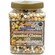 Rani Roasted Chana (Chickpeas) Sweet Mix Flavor 14oz (400g) PET Jar ~ All Natural | Vegan | No Preservatives | Gluten Friendly | Indian Origin | Ready to Eat