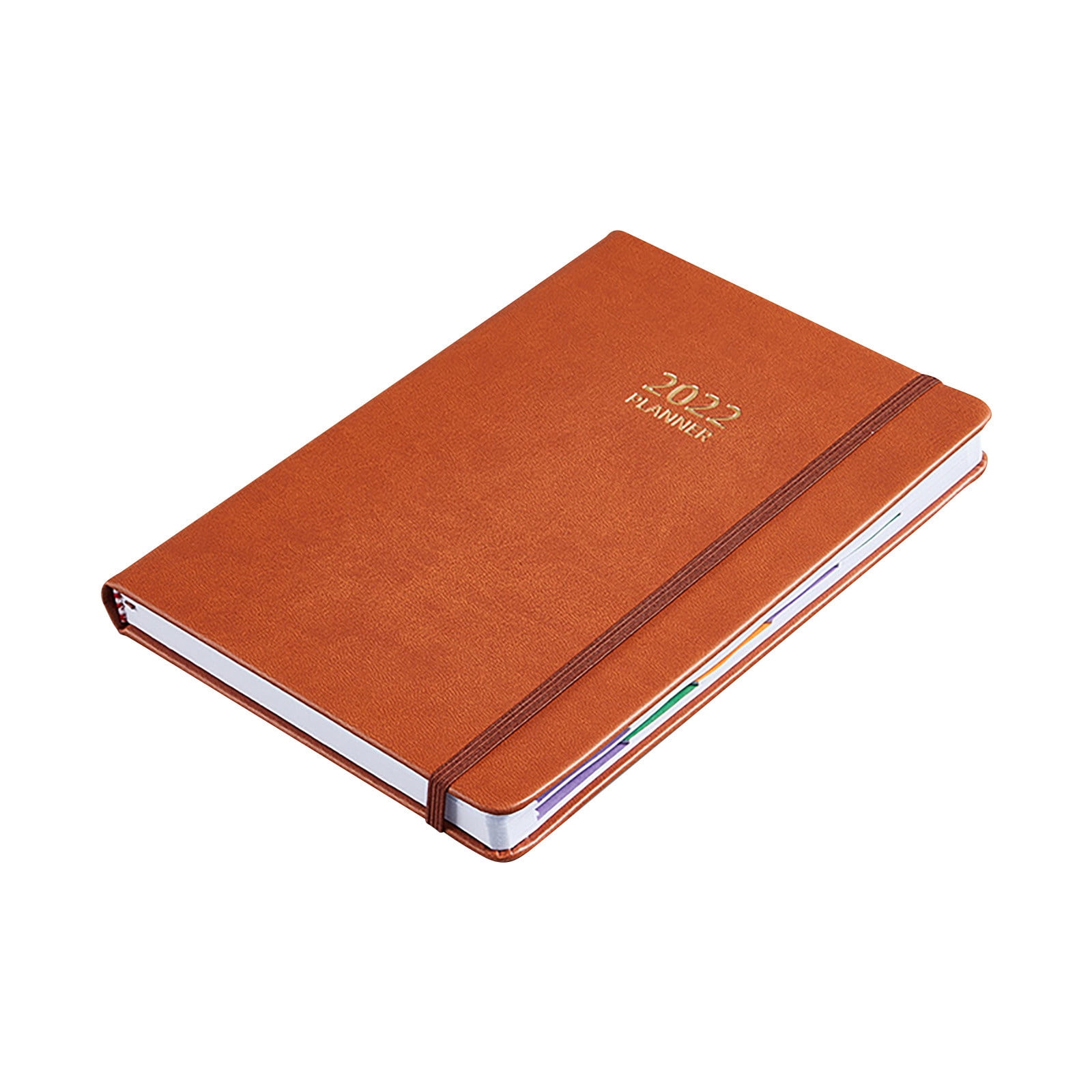 Fonwoon 2022 Schedule Notepad Inside Page A5 Efficiency Manual Planning