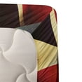 thumbnail image 3 of Ambesonne Travel Fitted & Top Sheet Set with Sham, Big Ben England London, Multicolor, 3 of 4