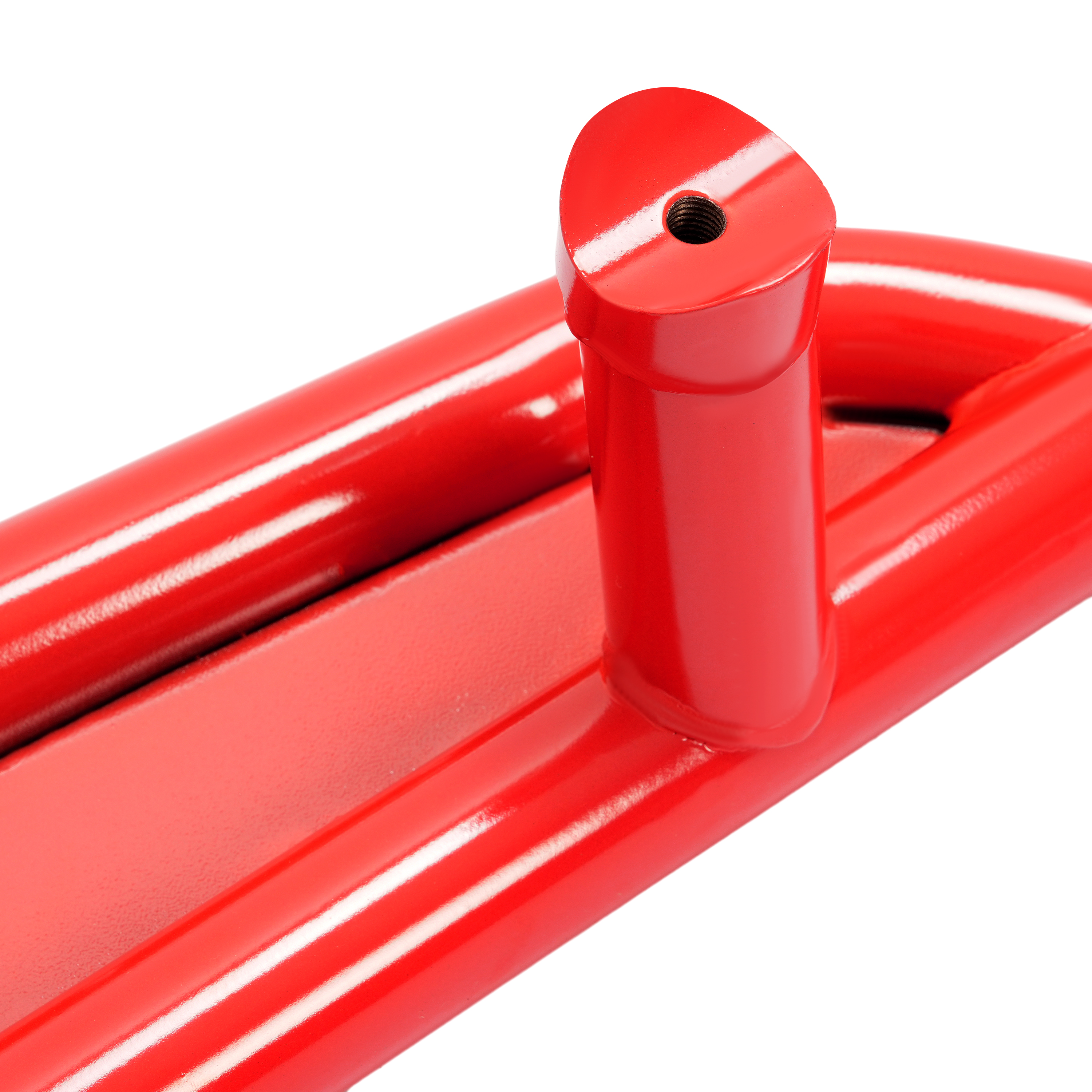 Kojem Rock Sliders Side Nerf Bars Tree Kicker for 2017-2023 Can Am Maverick X3 / Turbo / R Powder Coated Steel Red