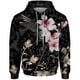 thumbnail image 2 of Ropa de otoño Y2k, sudaderas de estilo callejero Harajuku Kessing Host para hombre, sudadera con capucha con estampado de pájaros y flores, ropa para hombre, suéter holgado, 2 of 4