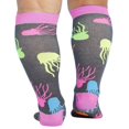 thumbnail image 3 of Printsupport Women 12 mmHg Support Socks  Regular  Pineapple Toss, 3 of 7