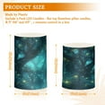 thumbnail image 6 of Yayeee Flameless Candles with Remote Flickering Battery Operated Multi Color Changing, Magical Forest, 6 of 7