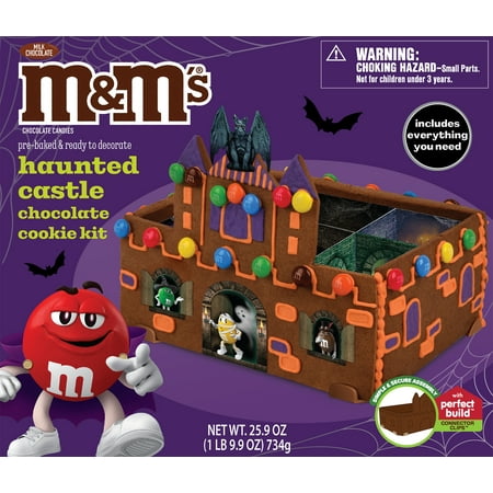 Crafty Cooking Kits Whole M&M's Haunted Castle Cookie Kit, 25.9 oz, 1 Standard Kit