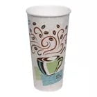 For Dixie PerfecTouch Insulated Paper Hot Cups 20 oz. Coffee Haze 25/Pack (5360CD)