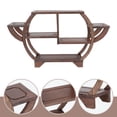 thumbnail image 2 of Shisuyan Antique Display Stand Craft Displaying Frame Novel Wooden Antique Storage Rack, 2 of 8