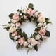 thumbnail image 3 of Guirnalda artificial Zulema Guirnalda de rosas para boda hogar fiesta Rosa 32 cm, 3 of 8