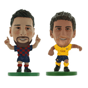 Barcelona - Ensemble de figures Lionel Messi Home & Away SoccerStarz (lot de 2)