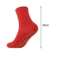 thumbnail image 5 of 1 Pair Self Heating Socks Skin-Friendly Lightweight Unisex Wormwood Therapy Tourmaline Socks for Sports, 5 of 7
