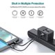 thumbnail image 4 of Adaptador de viaje universal, Adaptador de enchufe de viaje universal, Adaptador de viaje universal con 2 USB, Adaptador de corriente universal Enchufe internacional para EE. UU. Reino, 4 of 5