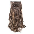 thumbnail image 3 of Vikudy Hair Extensions Clearance Real As Remy Fashion Hair Long Clip in Hair Extensions Full Head Curly Wig, 1X Wig, Human Hair Extensions on Sale, 3 of 3