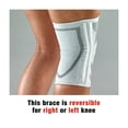 thumbnail image 6 of ACE Brand Compression Knee Brace with Side Stabilizers, Medium, 6 of 13