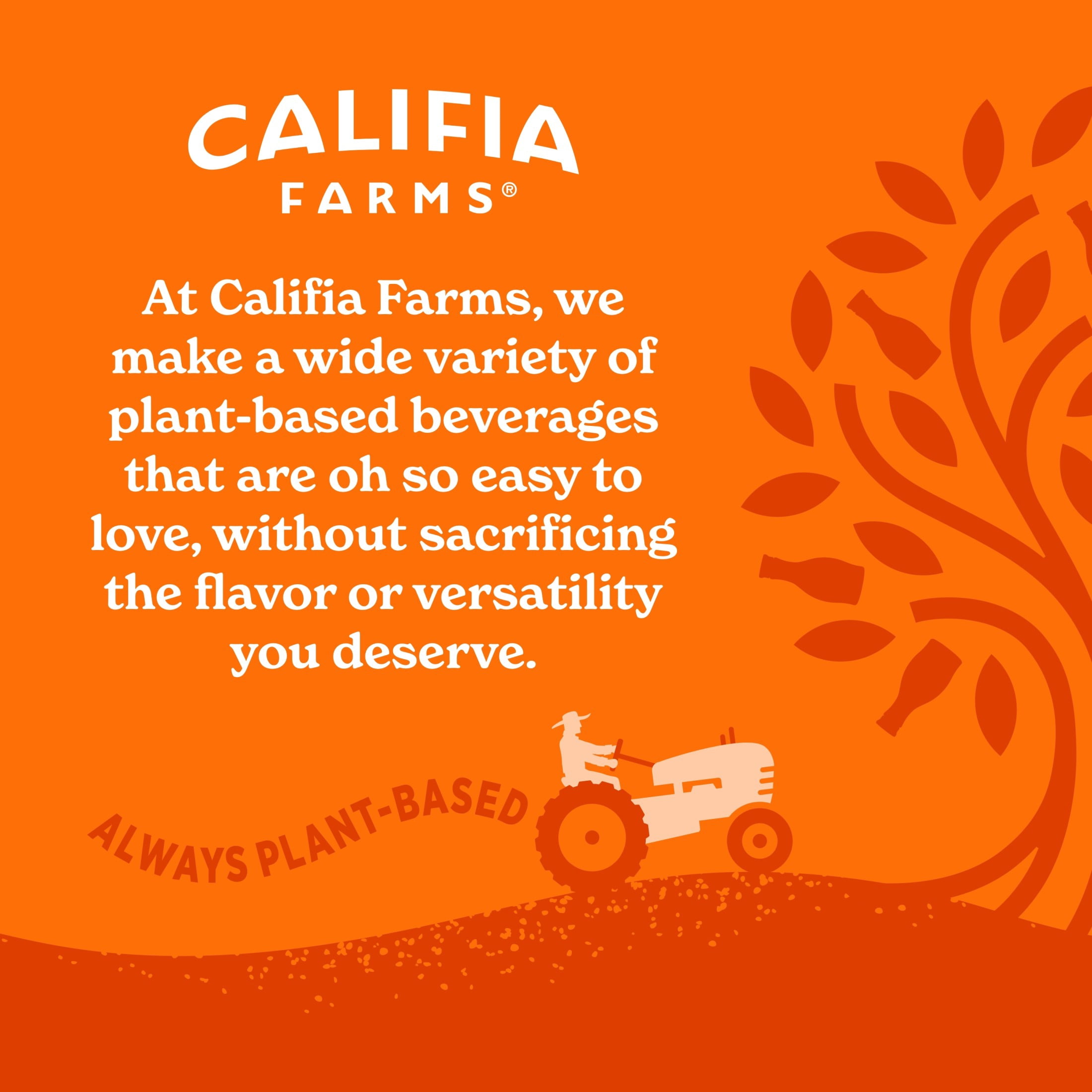 Califia Farms Organic Banana Creme Almond Milk Coffee Creamer 25.4 Fluid Ounces