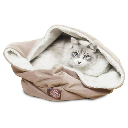 UPC: 0788995640028 | Majestic Pet Suede 17 in. Burrow Cat Bed