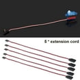 thumbnail image 3 of Extension Cable Cord, Servo Extension Wire, 5Pcs/Set 3-Pin Male To Female Silicone Jacket Boat For Airplane Rc Model Car, 3 of 8