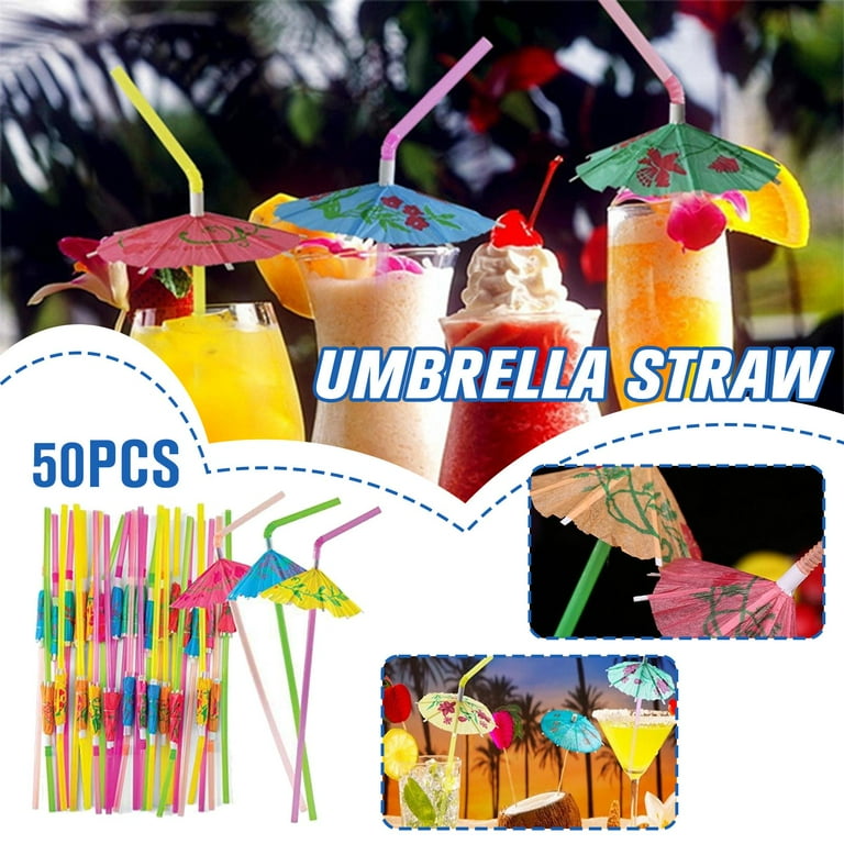 50th Birthday Drink Umbrellas 50th Birthday Drink Umbrellas