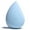 Blue (Cut), variant on PURE Teardrop Makeup Blender Sponge, Streak Free Application of Liquid, Powder & Cream Foundation, Professional Complexion Blending Tool, Cruelty Free, Vegan, Latex Free