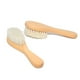 thumbnail image 4 of EeaseMX cepillo para el pelo, peine, champú, baño, cepillo de lana natural pura para bebé., 4 of 8