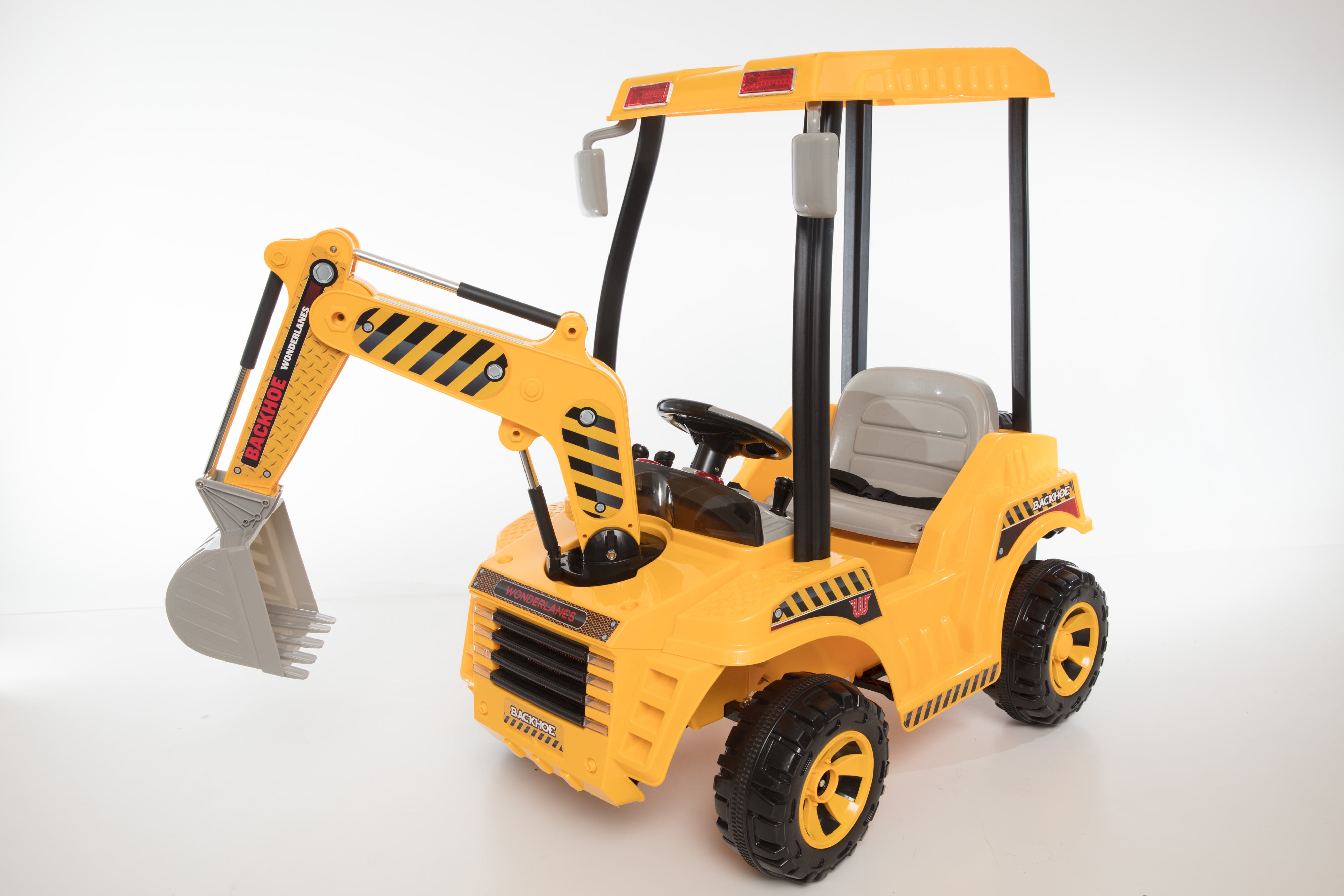 battery powered excavator toy