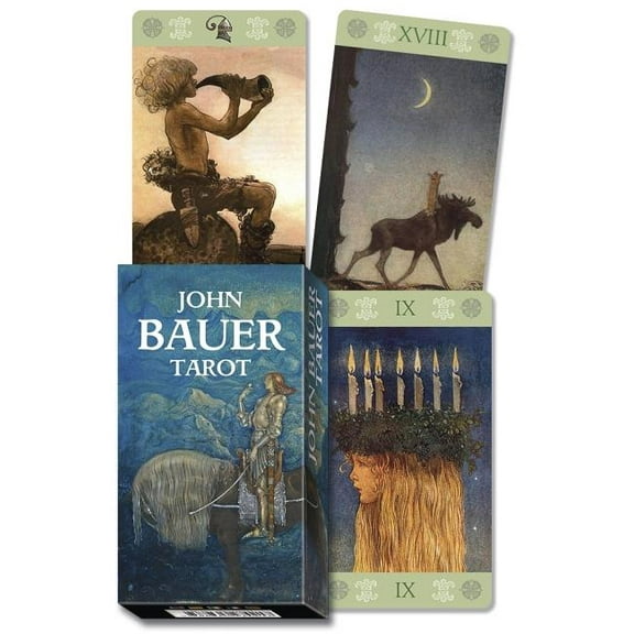 John Bauer Tarot Deck, (Hardcover)