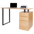 thumbnail image 4 of Pemberly Row Bureau Informatique avec Rangement et Classeur en Pin, 4 of 12