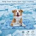 thumbnail image 5 of shuaien Pet Cooling Mat Water Injection, Dog Cooling Pad for Beds & Car Seats, Self-Cooling Washable Pet Blanket, Non-Toxic & Portable for Indoor Outdoor Summer Use, 5 of 7