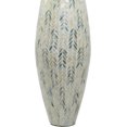 Coastal Capiz Shell Extra Large FreeStanding Vase, 10" x 10" x 33