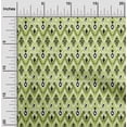 thumbnail image 1 of oneOone Cotton Poplin Fabric Paisley & Chevron Ikat Decor Fabric Printed BTY 42 Inch Wide, 1 of 4