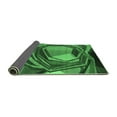 thumbnail image 2 of Ahgly Company Indoor Square Abstract Emerald Green Contemporary Area Rugs, 7' Square, 2 of 4