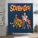 thumbnail image 1 of Cortina de ducha Scooby Doo, juego de cortinas de ducha con dibujos animados encantadores para niños, niñas, dormitorio universitario, baño, accesorios de decoración de bañera a prueba de agua con 12, 1 of 8