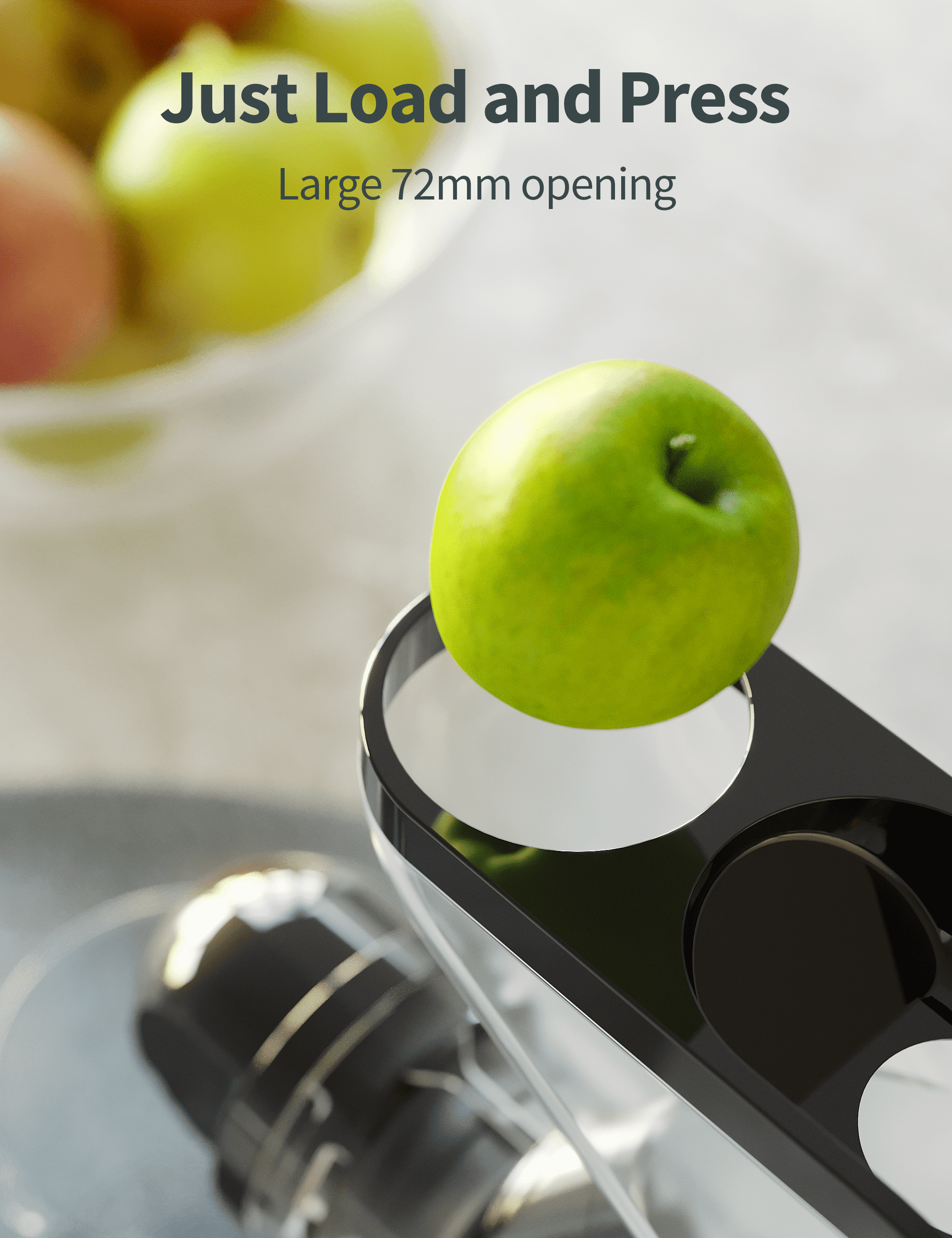 Kalado KTJ01 200 W 72 mm 2-Speed Masticating Juicer, BPA-Free (2 Count)
