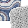 thumbnail image 3 of Simply Daisy 24" x 17" Plush Microfiber Purple Agate Bath Mat, 3 of 3
