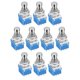 thumbnail image 1 of 10PCS Guitar Effects Pedal Footswitch 3PDT Stomp Pedal Switch 9-Pin Locking Push Button Foot Switch, 1 of 5