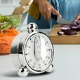 thumbnail image 5 of 2X 60 Minutes Kitchen Mechanical Timer Cooking Reminders Alarm Clock for Office Countdown, 5 of 8