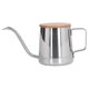 thumbnail image 4 of Cafetera de acero inoxidable, tetera para café vertido sobre la tetera, 4 of 5