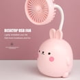 thumbnail image 3 of Storage Box Desktop Fan with 360 Degree Adjustable Angle Silicone Hose, 3 of 5