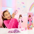 thumbnail image 2 of Barbie Cutie Reveal Care Bears Series Doll & Accessories in Cheer Bear Plush Costume, 10 Surprises, 2 of 6
